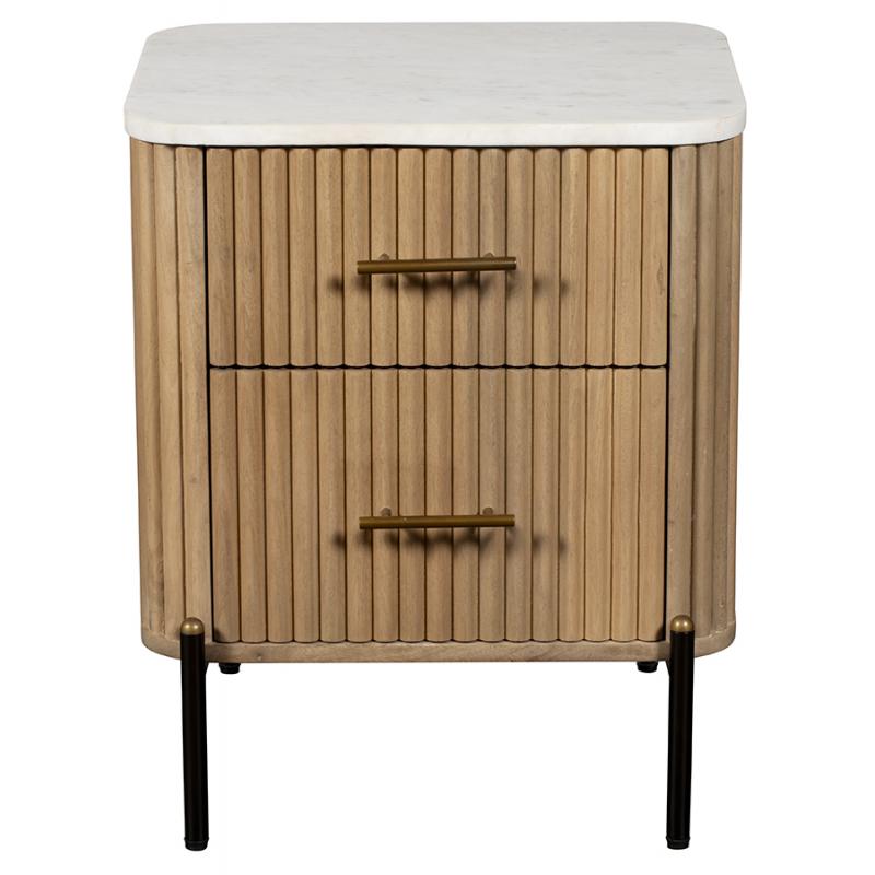 Mykonos 2 Drawer Bedside
